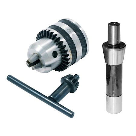 Hhip 5/8" JT3 Drill Chuck With R8 Arbor 9999-0020